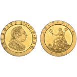 George III (1760-1820), Soho Mint, Birmingham, Proof Twopence, 1797 (early Soho), in gilt-co...