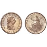 George III (1760-1820), Soho Mint, Birmingham, Pattern mule Penny, 1806/1805 (late Soho), by...