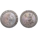George III (1760-1820), Soho Mint, Birmingham, Twopence, 1797, draped bust right, wreath of...