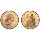 George III (1760-1820), Soho Mint, Birmingham, Pattern Halfpenny, 1788 (late Soho), by J.-P....