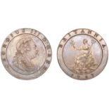 George III (1760-1820), Soho Mint, Birmingham, Proof Twopence, 1797 (late Soho), in bronzed-...