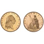George III (1760-1820), Soho Mint, Birmingham, Pattern Halfpenny, 1788 (late Soho), by J.-P....
