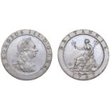 George III (1760-1820), Soho Mint, Birmingham, Penny, 1797, small draped bust right, wreath...