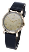 Rolex. A gold wristwatch, Ref. 4516, Precision, circa 1955. Movement: manual winding, Paten...