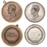 Duke of Wellington, [1814], copper and white metal medals, unsigned [by T. Webb?] for Thomas...