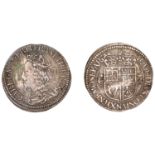 Charles I (1625-1649), Third coinage, Briot's issue, Six Shillings, no mm., signed b both si...