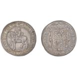 Charles I (1625-1649), Third coinage, Briot's issue, Thirty Shillings, mm. daisy on obv., th...