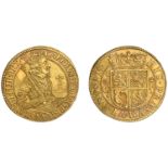 Charles I (1625-1649), Third coinage, Briot's issue, Unit, mm. thistle on obv. only, signed...