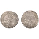 Charles I (1625-1649), Third coinage, Intermediate issue, Twelve Shillings, mm. thistle, uns...