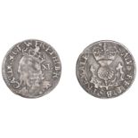 Charles I (1625-1649), Third coinage, Falconer's First issue, Forty Pence, no mm., signed f...