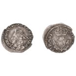 Charles I (1625-1649), Third coinage, Falconer's First issue, Twenty Pence, no mm., signed f...