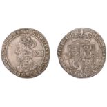 Charles I (1625-1649), Third coinage, Falconer's Anonymous issue, Twelve Shillings, mm. this...
