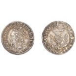 Charles I (1625-1649), Third coinage, Falconer's First issue, Forty Pence, no mm., signed f...