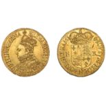 Elizabeth I (1558-1603), Milled coinage, Half-Pound, undated [1567-8], mm. lis, bust E, eliz...