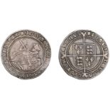 Edward VI (1547-1553), Third period, Fine issue, Halfcrown, 1552, mm. tun, galloping horse,...
