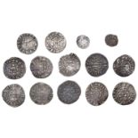 Edward I (1272-1307), Penny, class 3g, Lincoln, 1.41g/6h (N 1022; S 1427); together with oth...