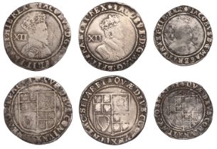 James I (1603-1625), Second coinage, Shillings (2), mm. rose, third bust, 5.27g/2h, mm. esca...