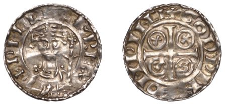 William I (1066-1087), Penny, PAXS type [BMC VIII], Winchester, Godwine, godpine on pince, 1...