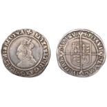 Elizabeth I (1558-1603), Second issue, Shilling, mm. cross-crosslet, bust 3C, 5.59g/11h (N 1...