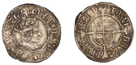 Henry VII (1485-1509), Profile issue, Halfgroat, London, mm. pheon, 1.30g/6h (N 1749; S 2259...