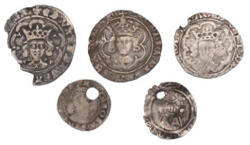 Henry VII (1485-1509), Facing Bust issue, Halfgroat, class IIIc, Canterbury, King and Abp Mo...