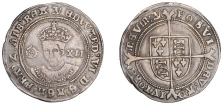 Edward VI (1547-1553), Third period, Fine issue, Shilling, mm. Y, 5.80g/7h (N 1937; S 2482)....