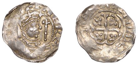 Stephen (1135-1154), Penny, Cross Moline type [BMC I], Canterbury, Willem, pillel[â€“â€“]canta:...