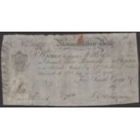 Monmouthshire Bank, for Smith, Currie & Co., Â£10, Chepstow, 17 February 1792, serial number...