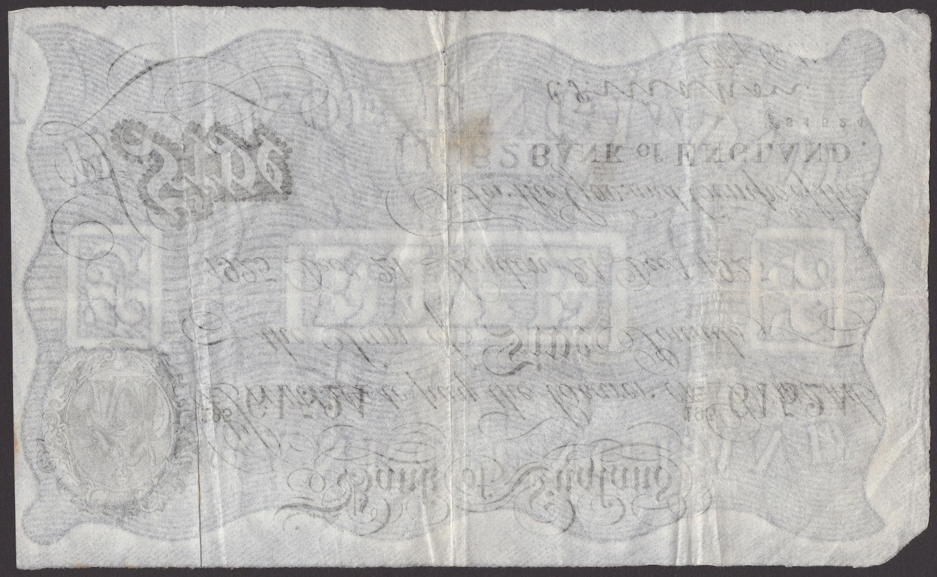 Bank of England, Cyril P. Mahon, Â£5, London, 21 December 1925, serial number 193/E 61524, li... - Image 2 of 2