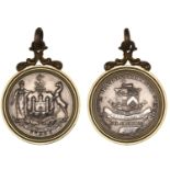 Edinburgh Royal High School, 1831, Macdonald Prize, a silver award medal by W. Marshall, arm...