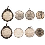Montrose Academy, silver award medals (4), The Sir James Duke Award (2), by W.J. Taylor, vie...