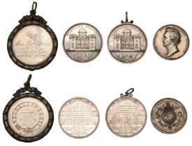 Montrose Academy, silver award medals (4), The Sir James Duke Award (2), by W.J. Taylor, vie...