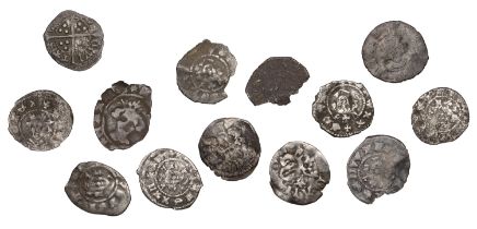 Edward I, Farthings (13), classes 4 and 10, all London (S 1446A, 1450) [13]. Fair to fine...