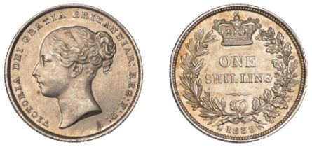 Victoria (1837-1901), Shilling, 1839, second head (ESC 2979; S 3904). A few hairlines, near...