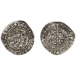 Henry VI (First reign, 1422-1461), Cross-Pellet issue, Groat, class B, London, mm. cross III...