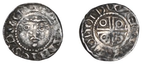 John (as Lord, 1172-99), Second coinage, Halfpenny, type Ib, Dublin, Turgod, tvrgod on dwe,...