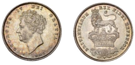 George IV (1820-1830), Shilling, 1826 (ESC 2409; S 3812). Good extremely fine, lightly toned...