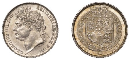 George IV (1820-1830), Sixpence, 1825 (ESC 2427; S 3814). Extremely fine Â£120-Â£150