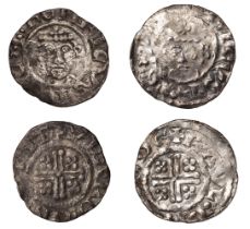 Henry II, Short Cross coinage, Penny, class Ib, London, Raul (S 1344); Richard I, Penny, cla...