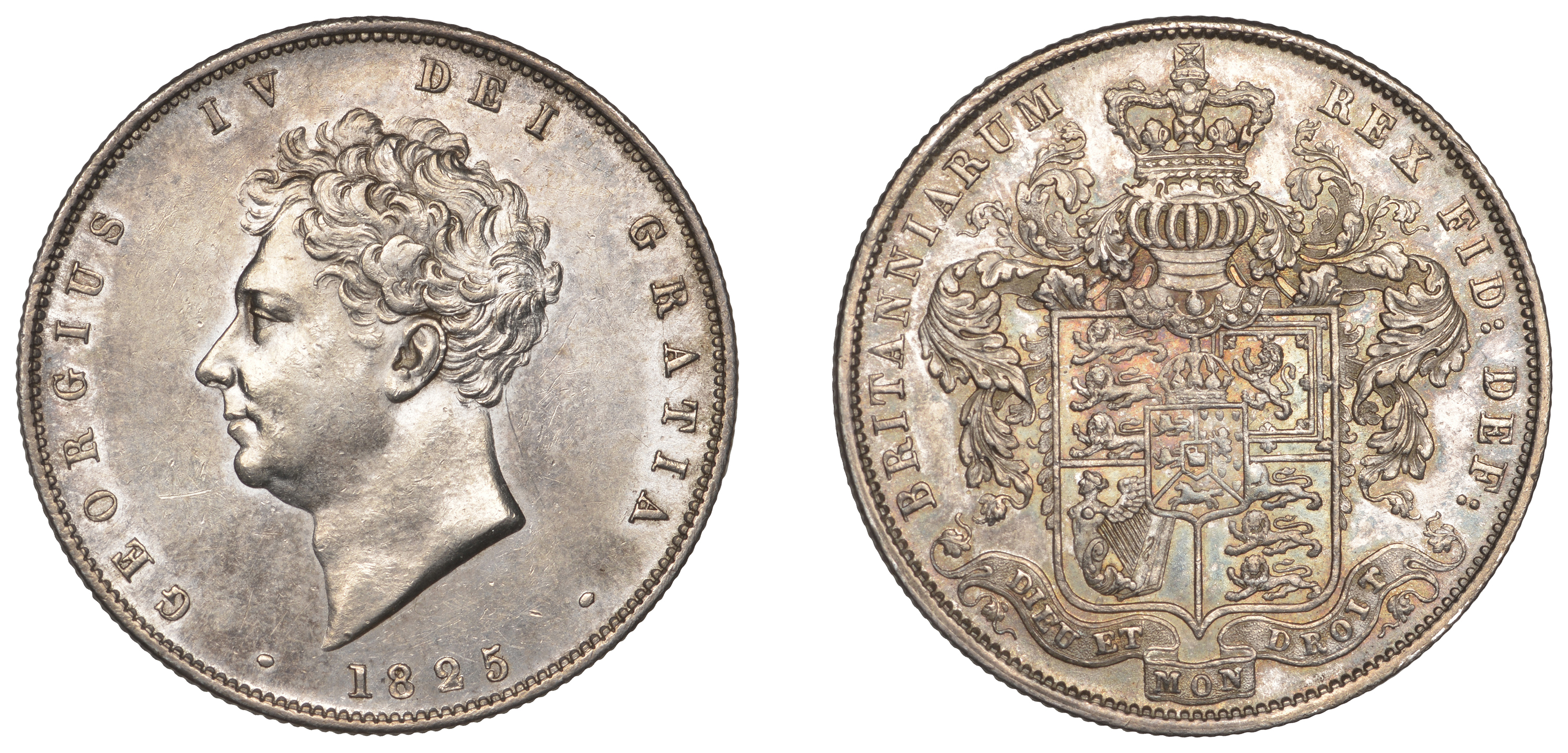 George IV (1820-1830), Halfcrown, 1825 (ESC 2371; S 3809). About extremely fine Â£150-Â£200