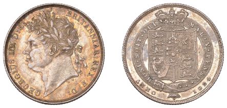 George IV (1820-1830), Shilling, 1824 (ESC 2400; S 3811). Some minor marks, otherwise about...
