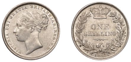 Victoria (1837-1901), Shilling, 1883 (ESC 3072; S 3907). Light marks, extremely fine or bett...