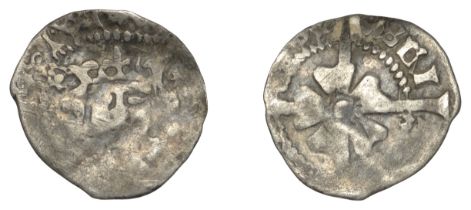Edward IV, Suns and Roses coinage (c. 1478-83), Penny, Dublin, rose and sun by crown, sun an...