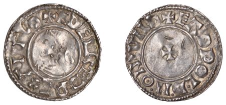 Ã†thelred II (978-1016), Penny, Last Small Cross type, London, Eadwold, eadpold mon lvn, late...