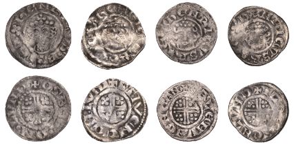 Richard I, Penny, class IVa, London, Stivene, 1.16g/9h (S 1348A); together with other Short...