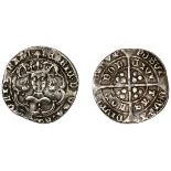 Henry VI (First reign, 1422-1461), Cross-Pellet issue, Groat, class A, London, mm. cross III...