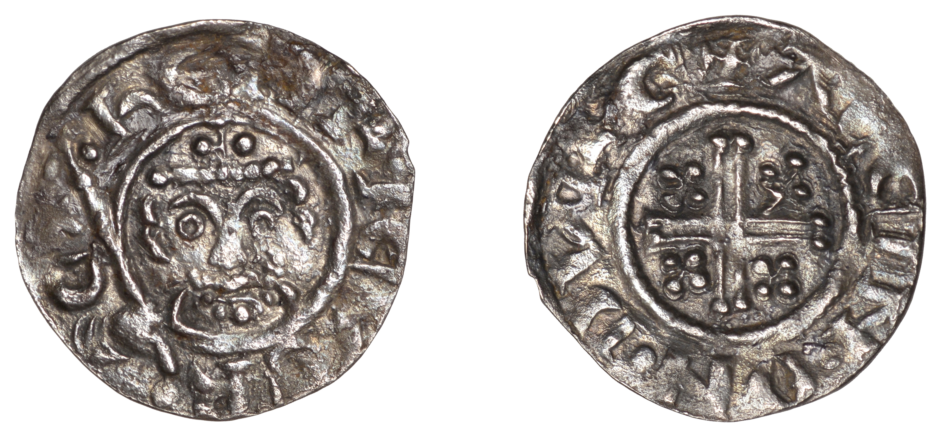 Richard I (1189-1199), Penny, class IVa, Durham, Alein, alein . on . dvre, dies 435/433, 1.0...