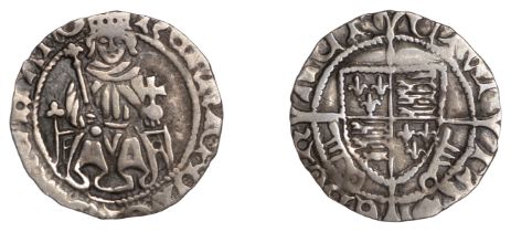 Henry VII (1485-1509), Penny, Sovereign type, York, no mm., single pillar, 0.69g/4h (N 1728;...