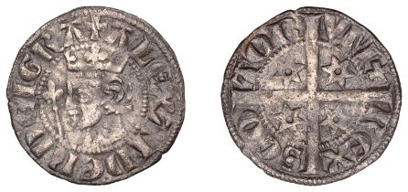 Alexander III (1249-86), Second coinage, Sterling, class Mb2, four mullets of six points, 1....