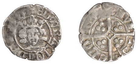 Edward III (1327-1377), Third (Florin) coinage, Penny, York, quatrefoil in centre of rev., 1...